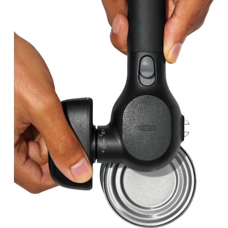 OXO Good Grips Handheld Smooth Edge Can Opener Black