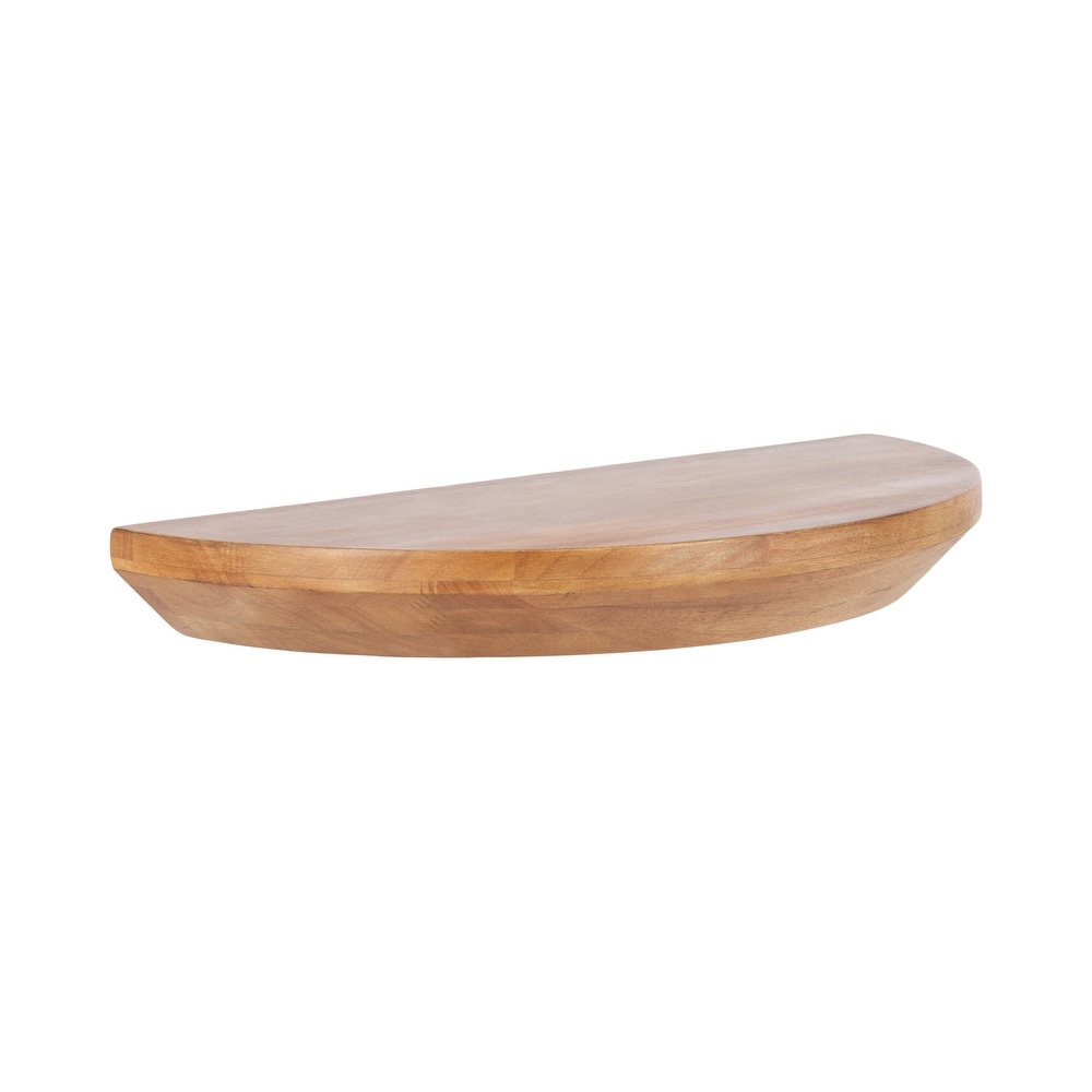 Kate and Laurel Colter Wood Floating Table Shelf