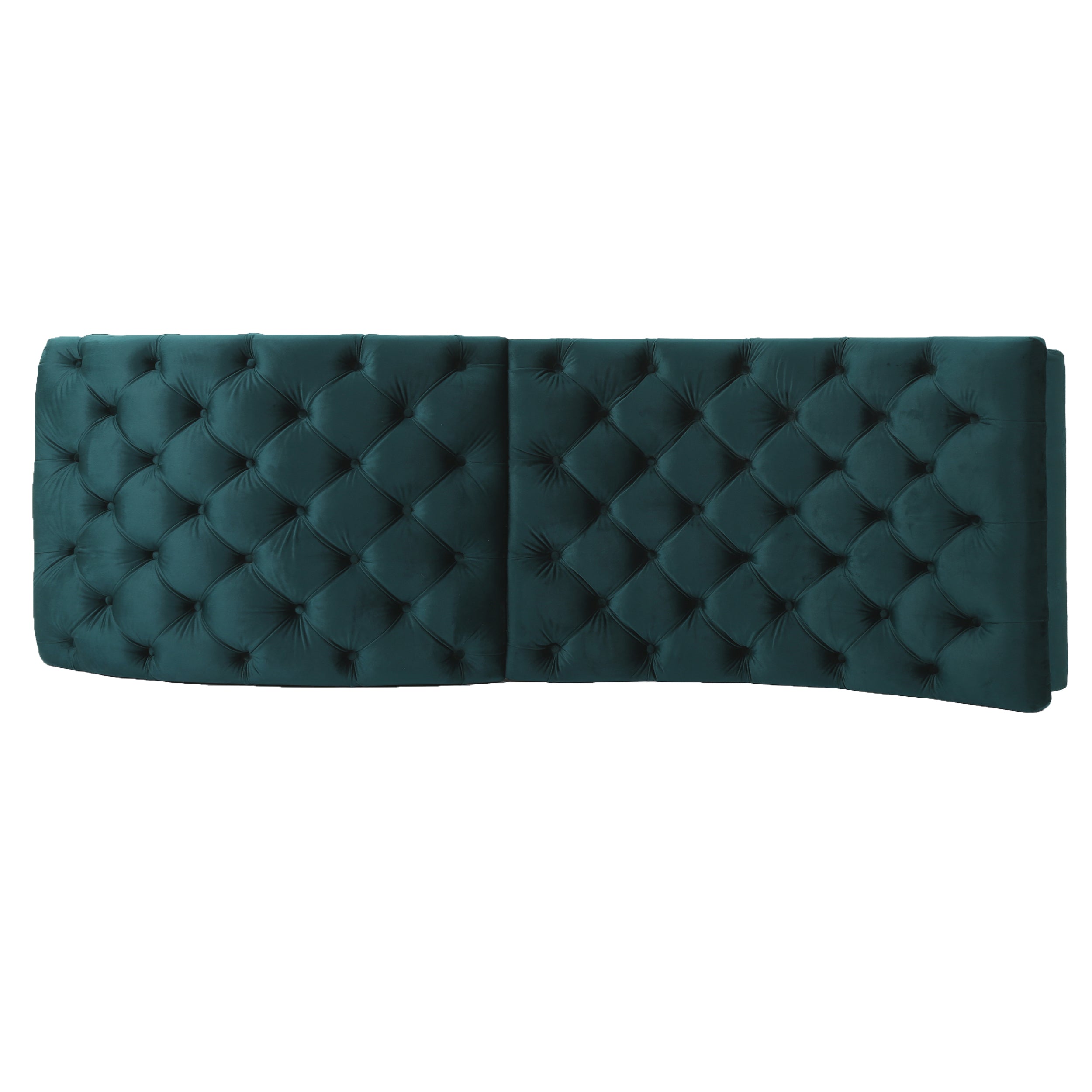 Grasby Tufted New Velvet Chaise Lounge