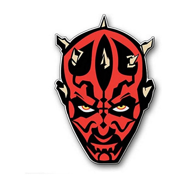 Silver Buffalo Star Wars Darth Maul 13 Inch Die Cut Wood Wall Art