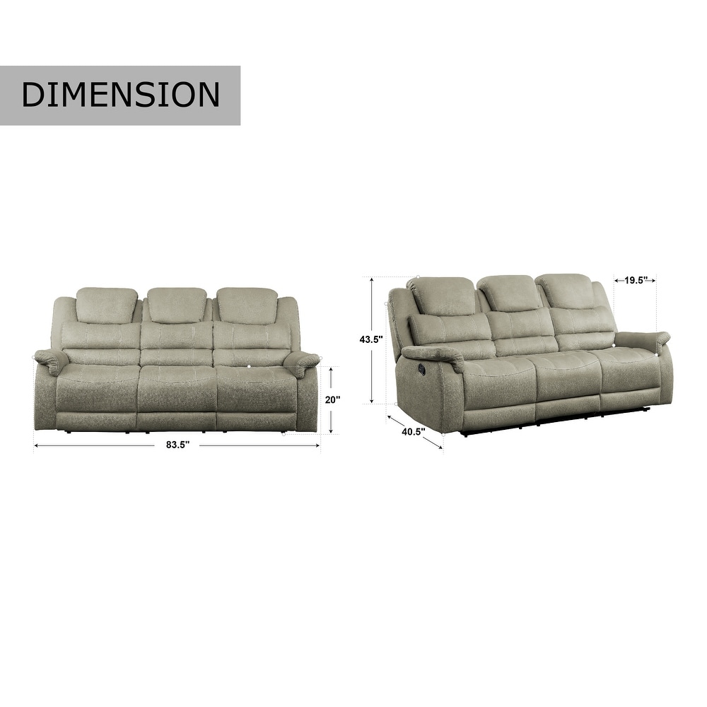 Rosnay 2 Piece Reclining Living Room Set