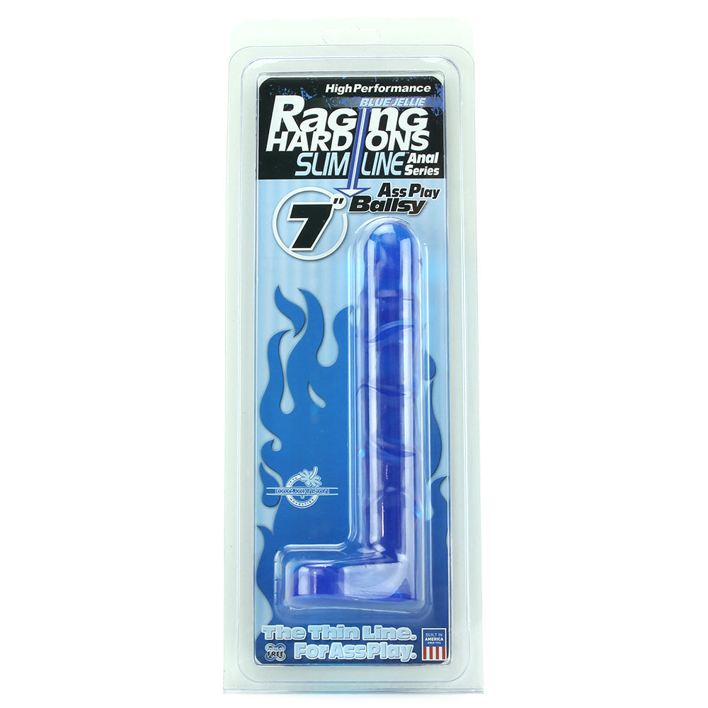 Raging Hard-Ons Slimline 7 Inch Ballsy in Blue