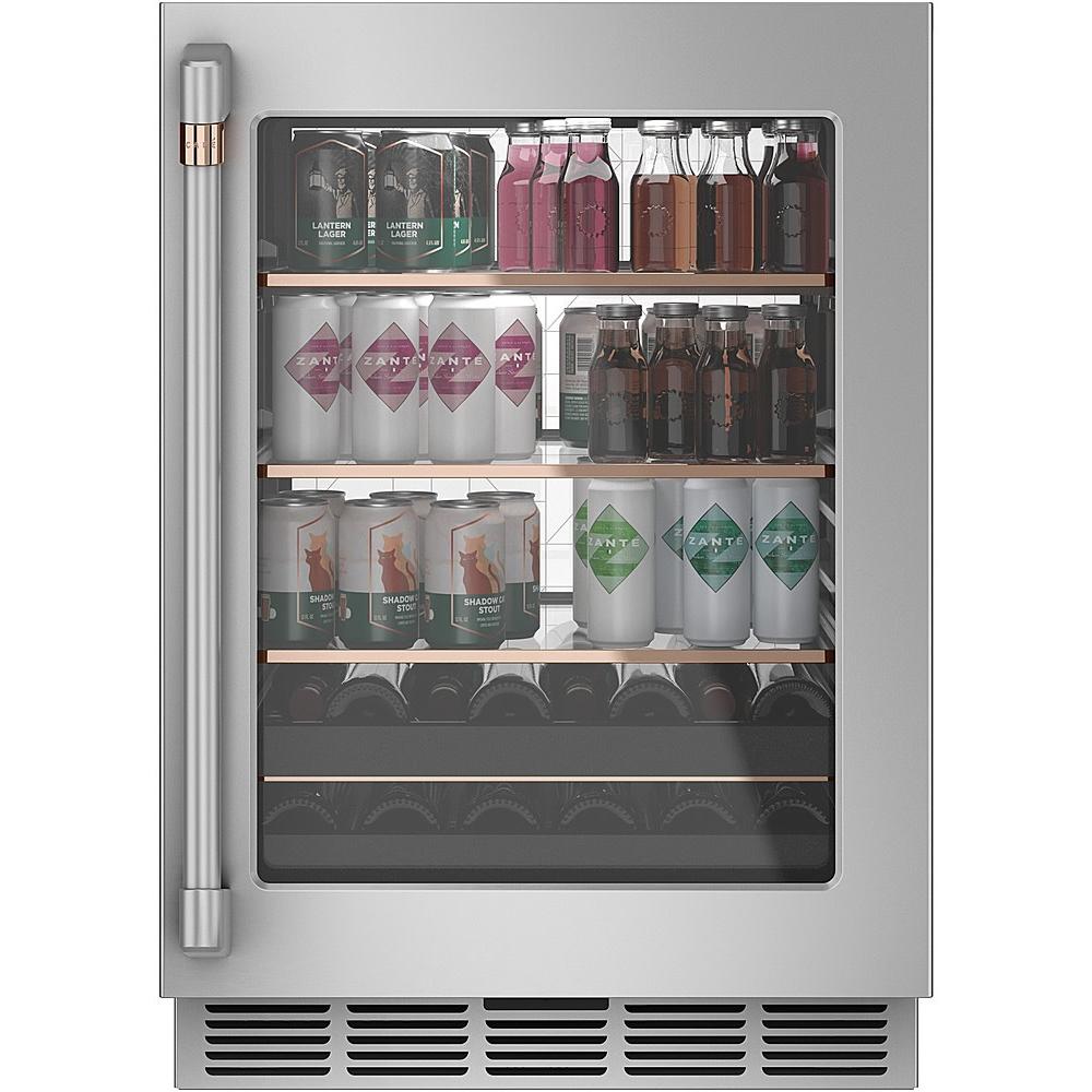 Café 5.1 cu.ft. Freestanding Beverage Center with Wi-Fi Connect CCP06BP2PS1