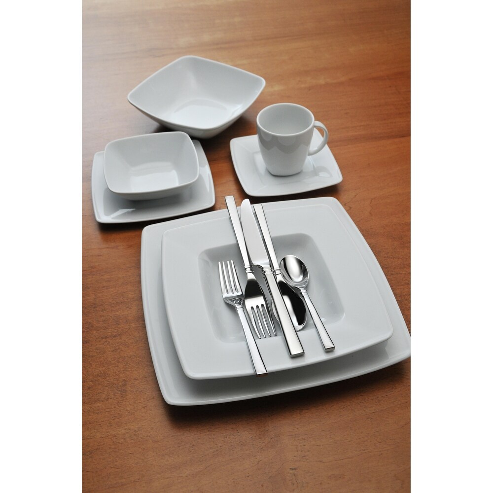 Oneida 18/0 Stainless Steel Shaker Tablespoon/Serving Spoons (Set of 12)