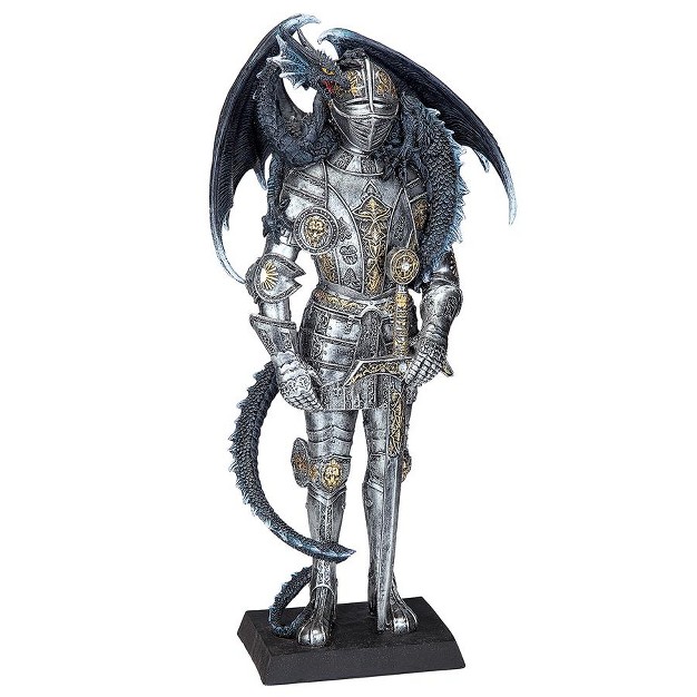 Design Toscano Sir Lancelot And The Gothic Dragon Statue