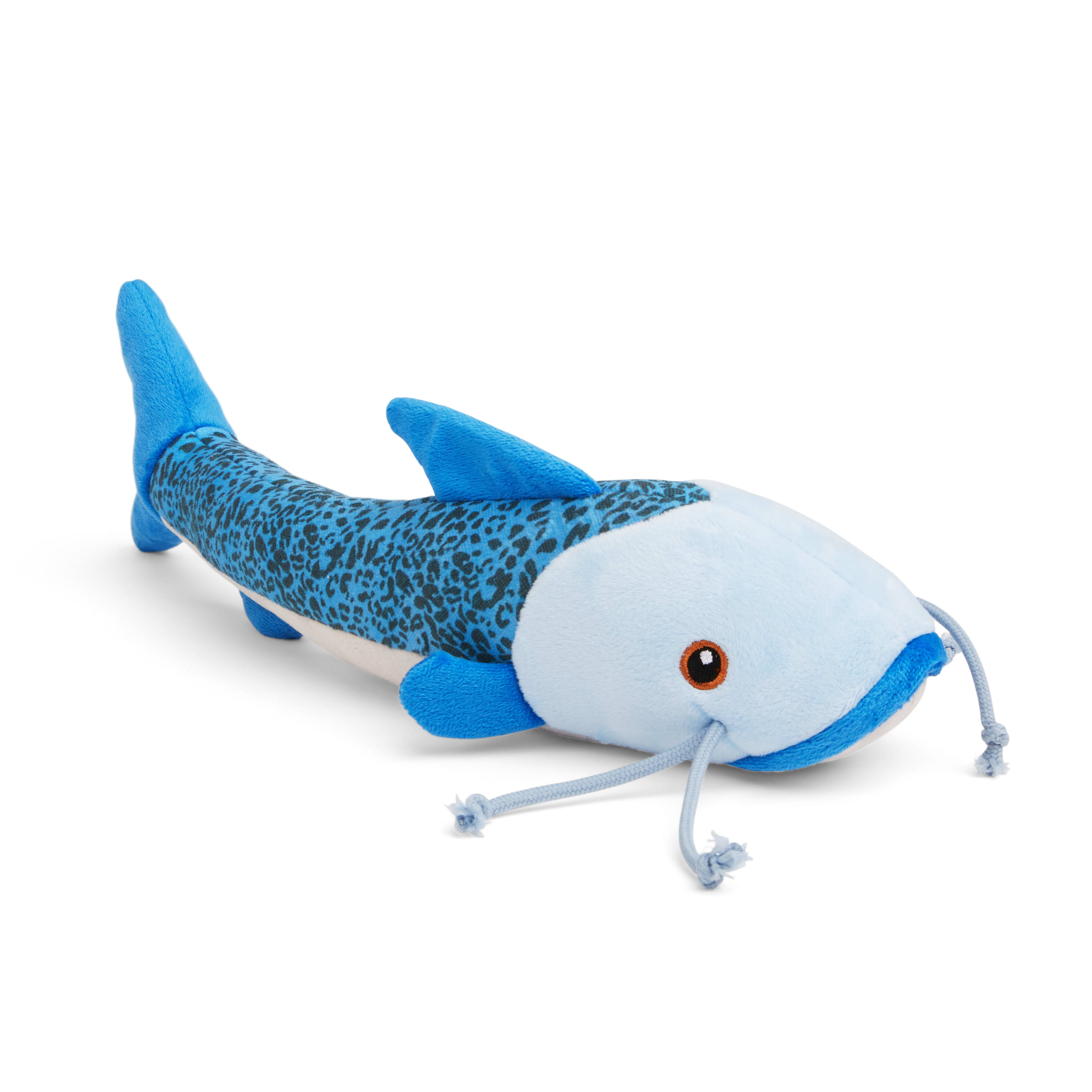 Leaps  Bounds Wildlife Fish Plush Dog Toy， Large