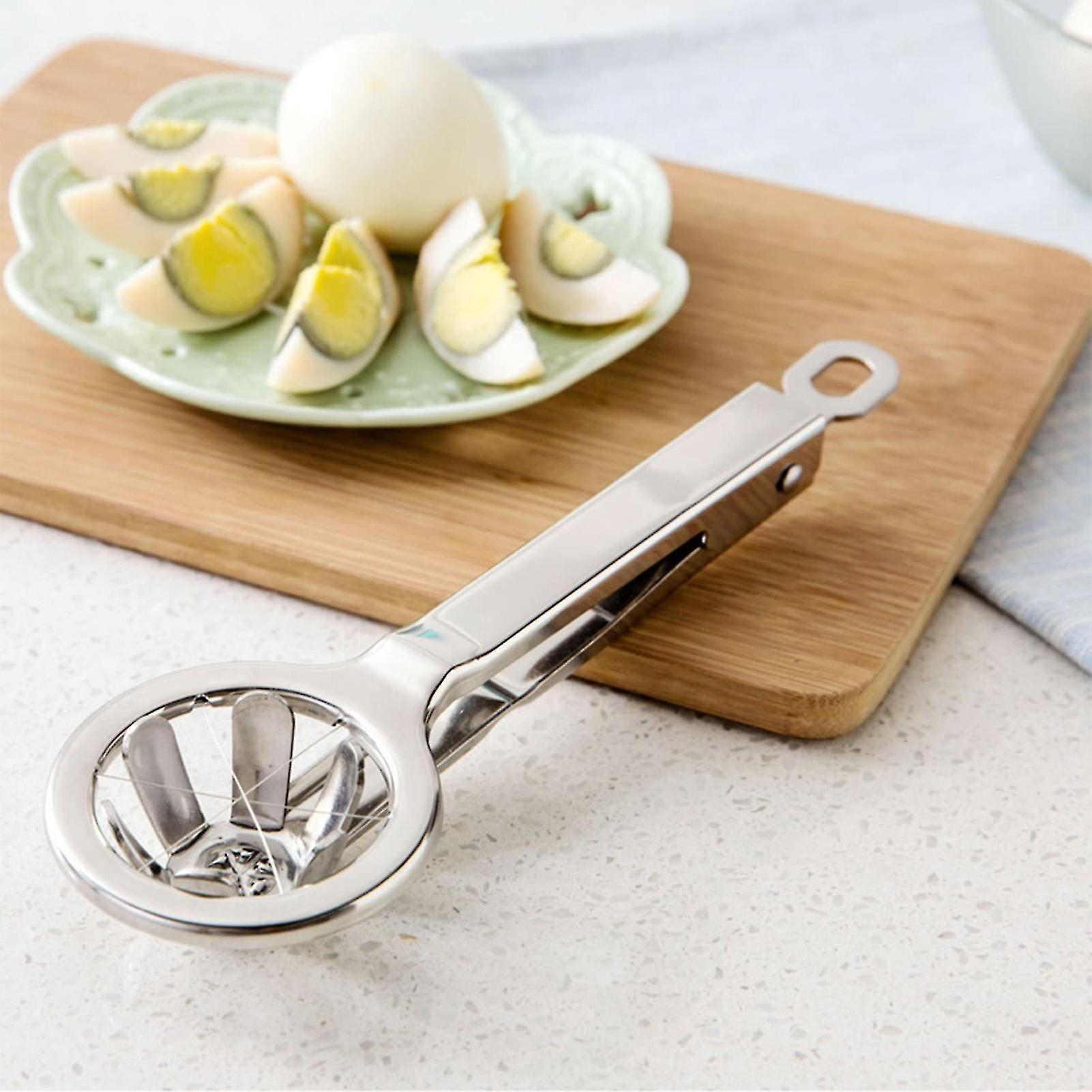 Miman Kitchen Egg Slicer Non-slip Practical Kitchen Tool Cut Egg Wedger Cutter For Hotel