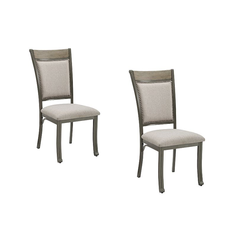 Linon Franklin Dining Chair 2-piece Set