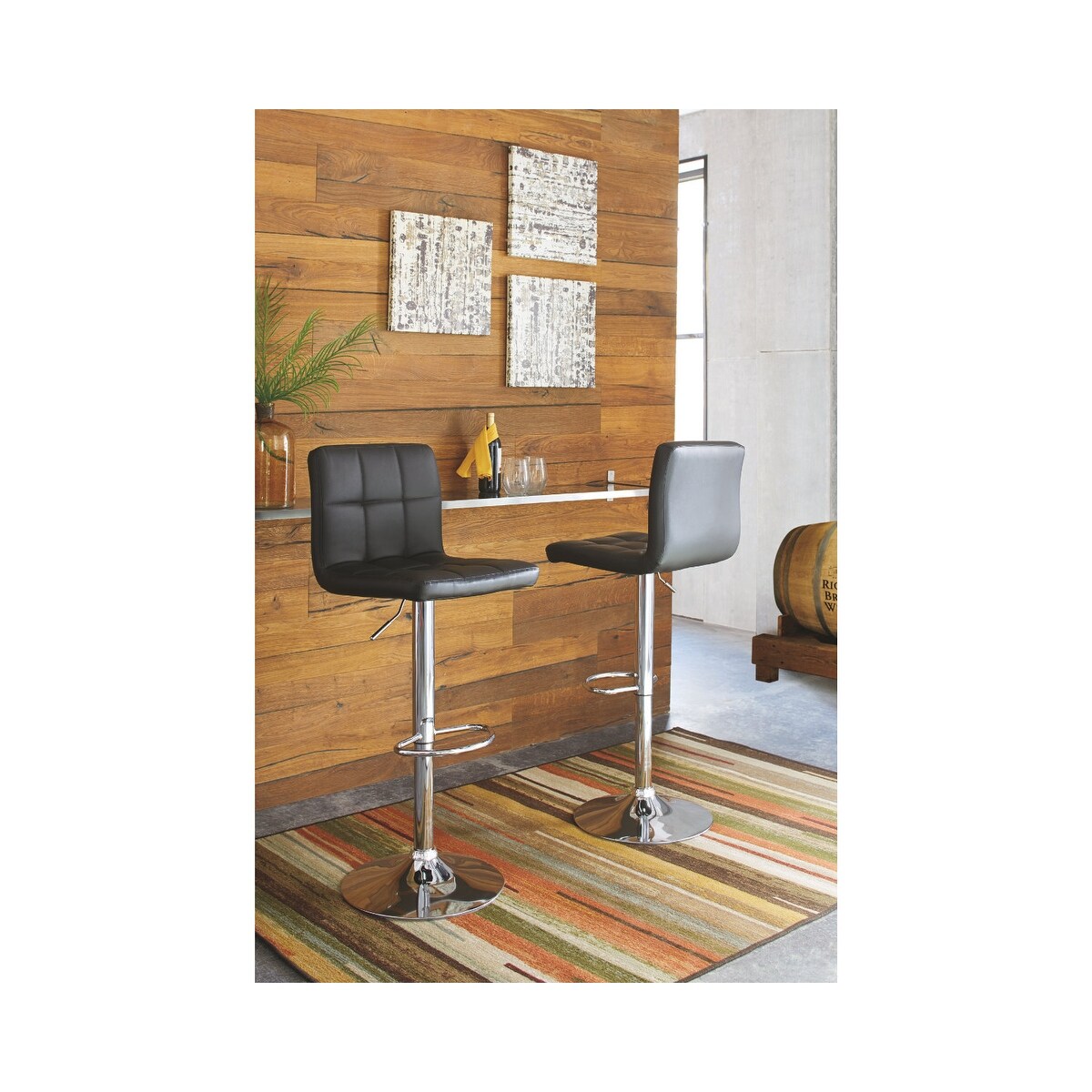 Adjustable Height Barstools