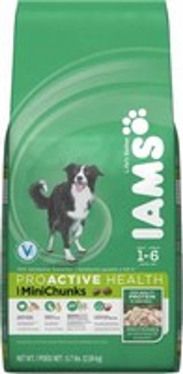 Iams ProActive Health Mini Chunks Dog Food 5.7 Pounds