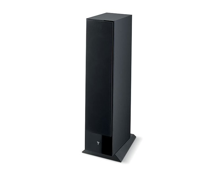 Focal Theva N3 Black High Gloss 3-Way Floorstanding Loudspeaker (Each)