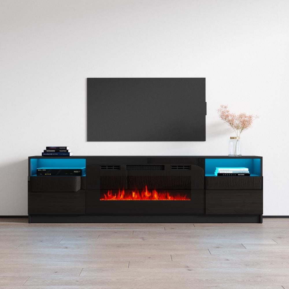 Strick   Bolton Amsden Electric Fireplace TV Stand