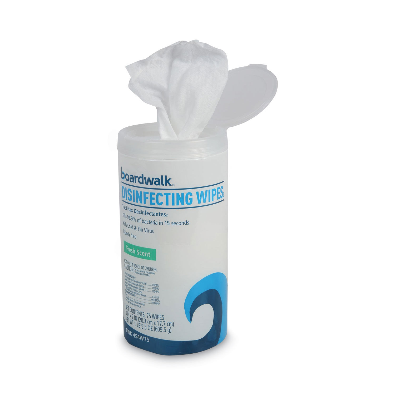 Disinfecting Wipes by Boardwalkandreg; BWK454W753PK