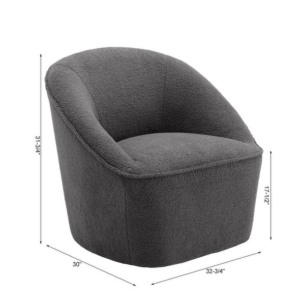 Anza Boucle Swivel Accent Chair by Greyson Living