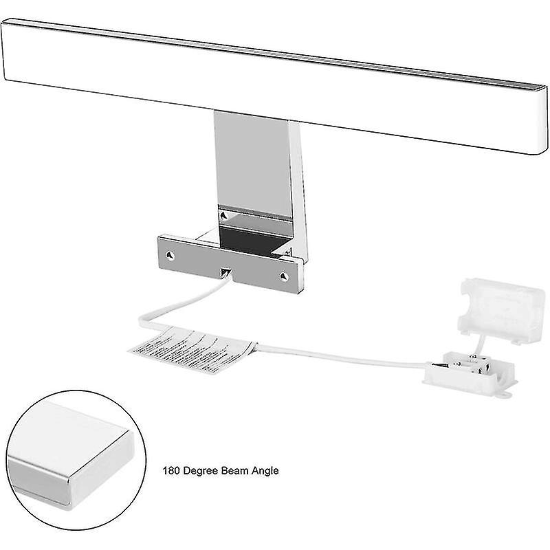 5w Led Bathroom Mirror 230v 500lm， Ip44 Waterproof 30cm Bathroom Mirror