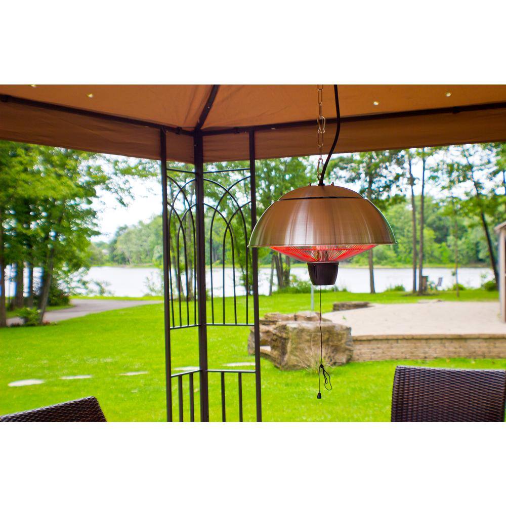 EnerG+ 1500-Watt Infrared Electric Outdoor Hanging Heater HEA-21538S