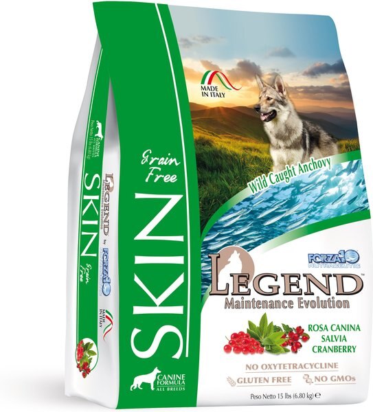 Forza10 Nutraceutic Legend Skin Grain-Free Wild Caught Anchovy Dry Dog Food