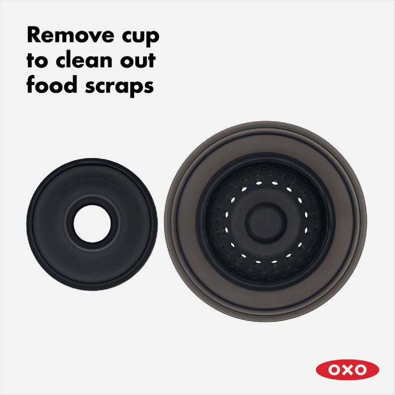 OXO Good Grips Silicone Strainer Silver