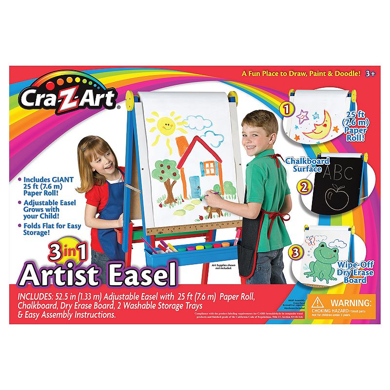 Cra-Z-Art 3-In-1 Artist Easel