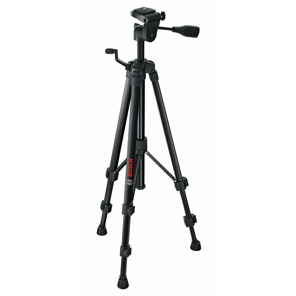 Bosch Compact Tripod with Extendable Height Plus Blaze 400 ft. Outdoor Laser Measure with Bluetooth and Camera Viewfinder BT 150+GLM400C