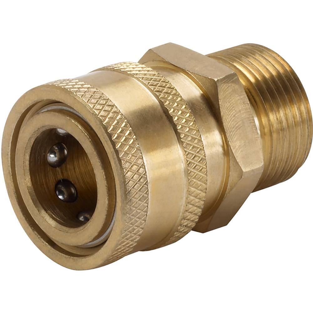 Powercare 38 in. Female Quick Connect x Male M22 Connector for Pressure Washer AP31041B