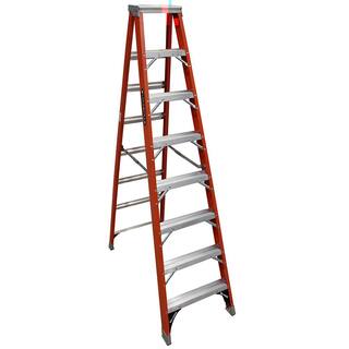 Louisville Ladder 8 ft. Fiberglass Step Ladder with 375 lbs. Load Capacity Type IAA Duty Rating FS1308HD