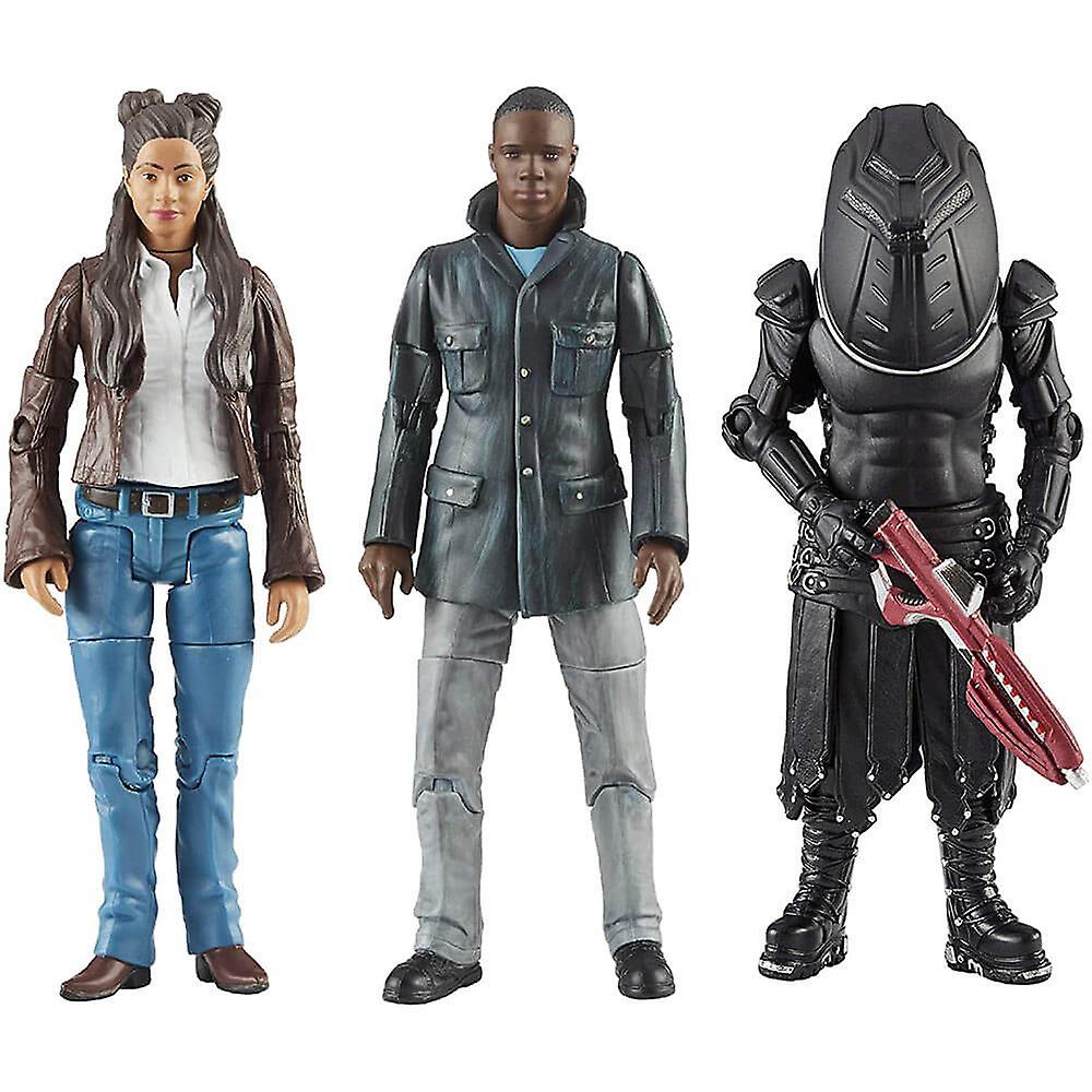 Doctor Who FandF of the 13th Doctor Action Figures Set 3-pack