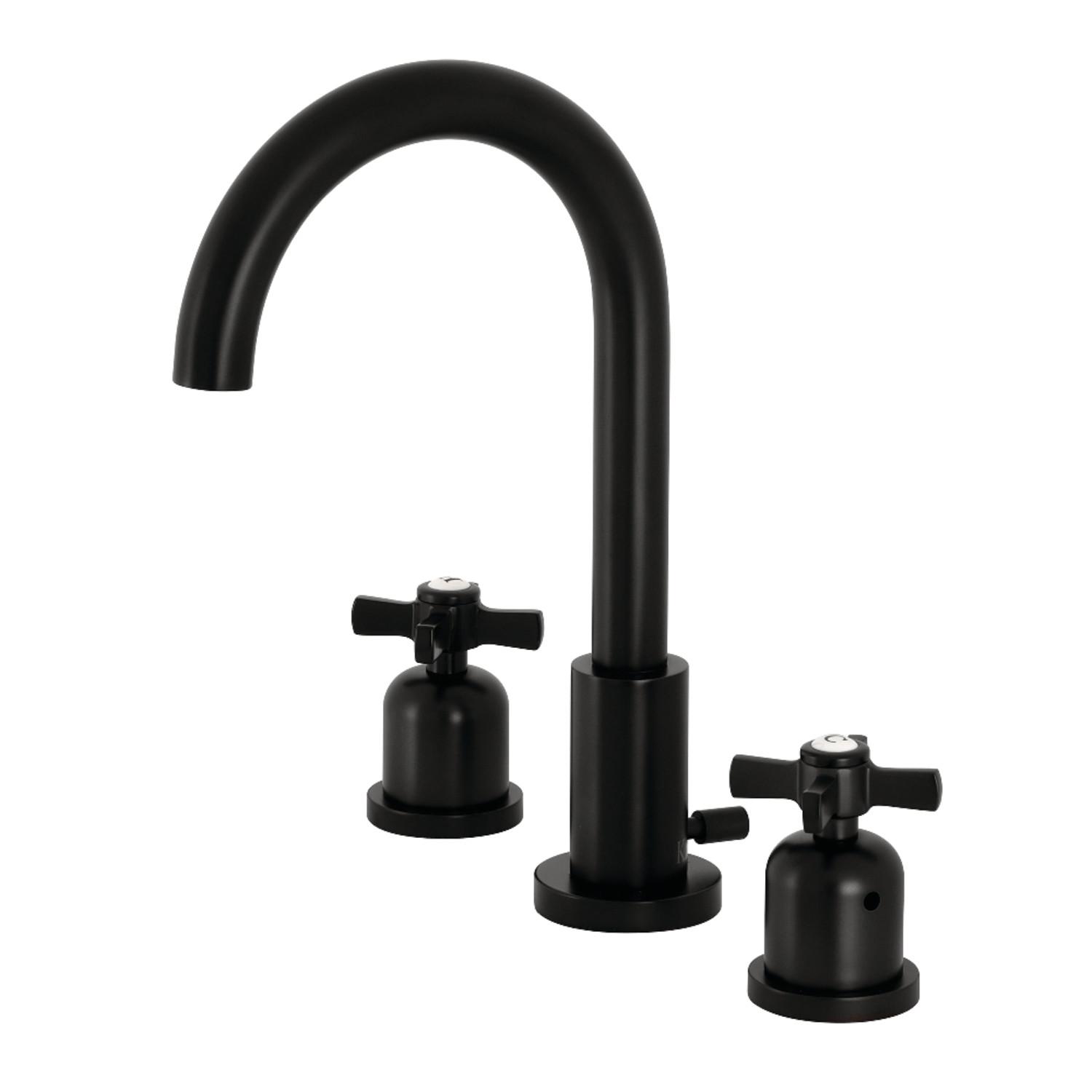 Fauceture FSC8920ZX Millennium Widespread Bathroom Faucet， Matte Black