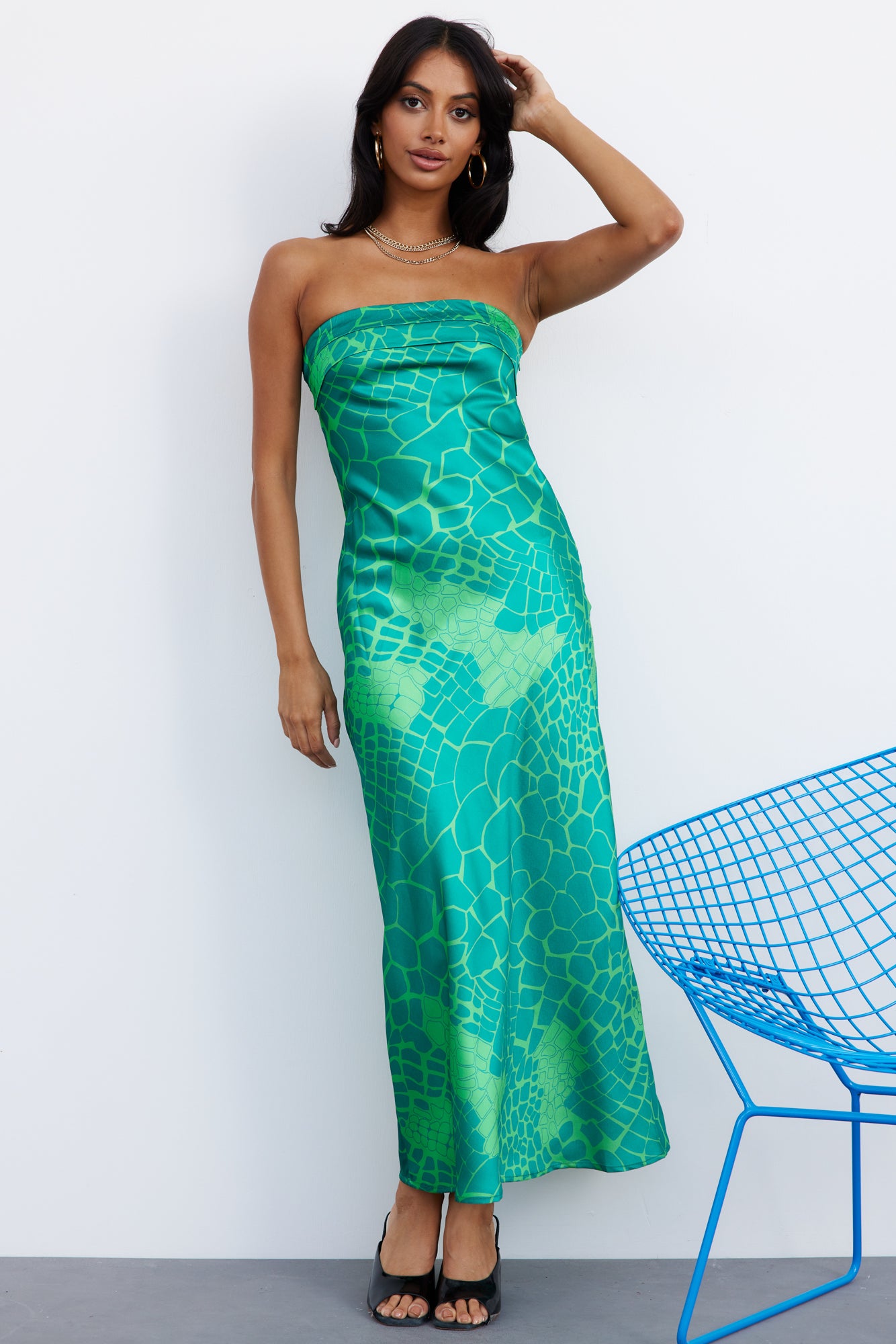 Unbroken Spirit Maxi Dress Green