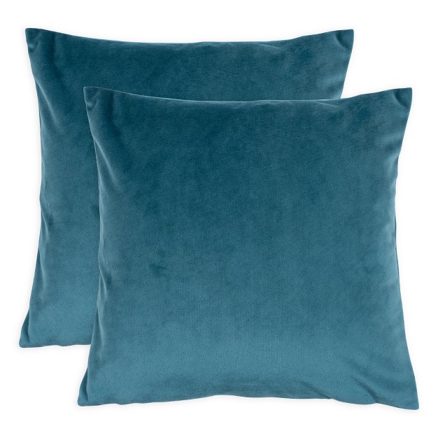 Kaf Home Velvet Pillow Cover Set Of 2 Pillow Covers