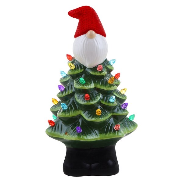 8.5 Nostalgic Ceramic Gnome Tree