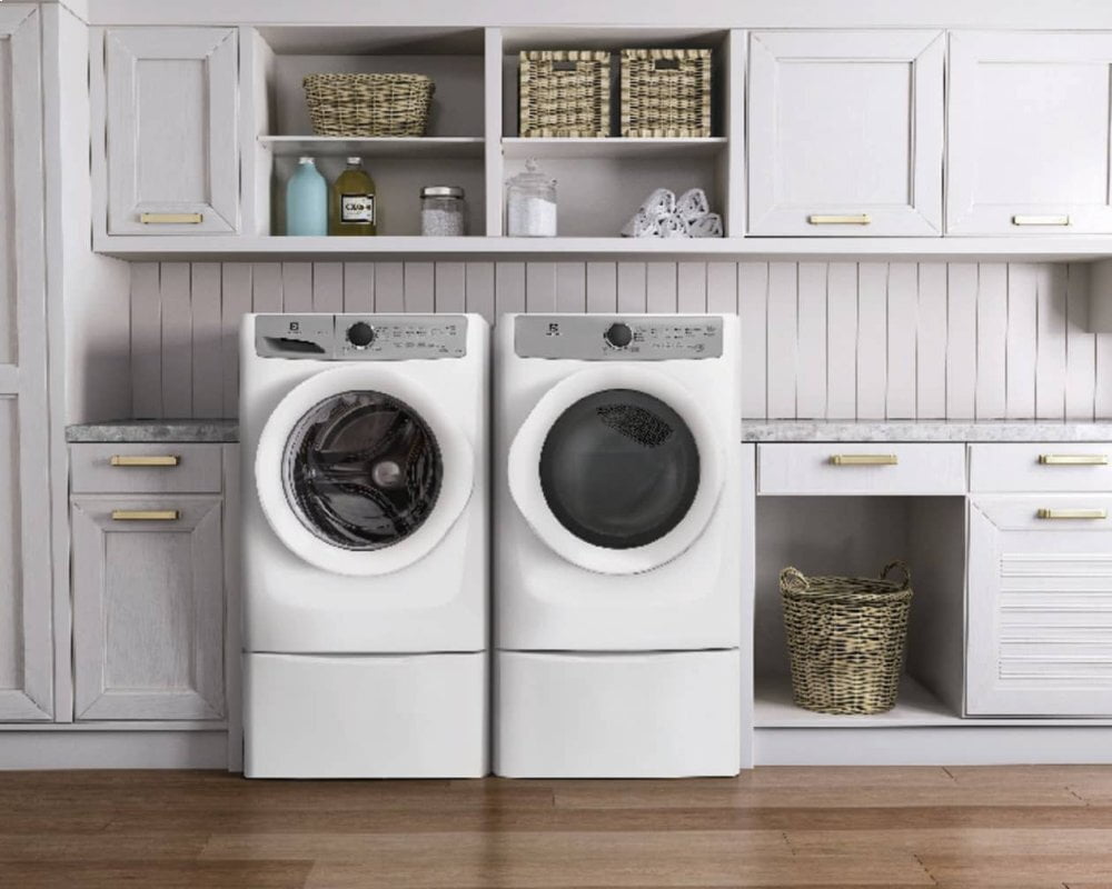 Electrolux EFDE317TIW Front Load Electric Dryer With 5 Cycles - 8.0 Cu. Ft.