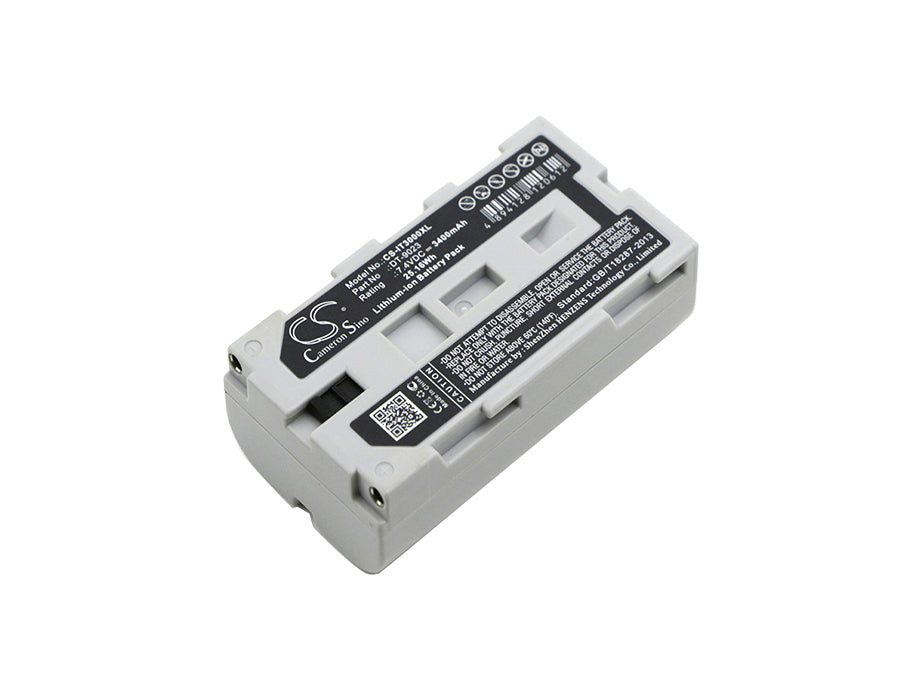 Casio IT2000 IT2000 IT2000D30E IT2000D3 3400mAh Replacement Battery BatteryClerkcom Barcode