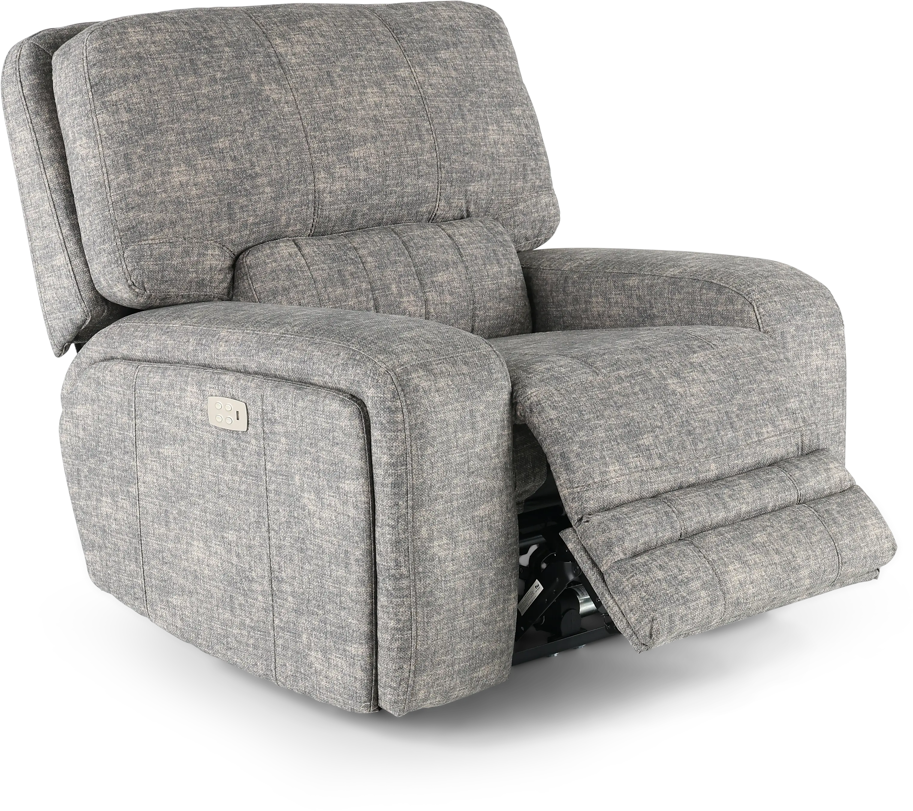 Rock Quarry Gray Power Recliner