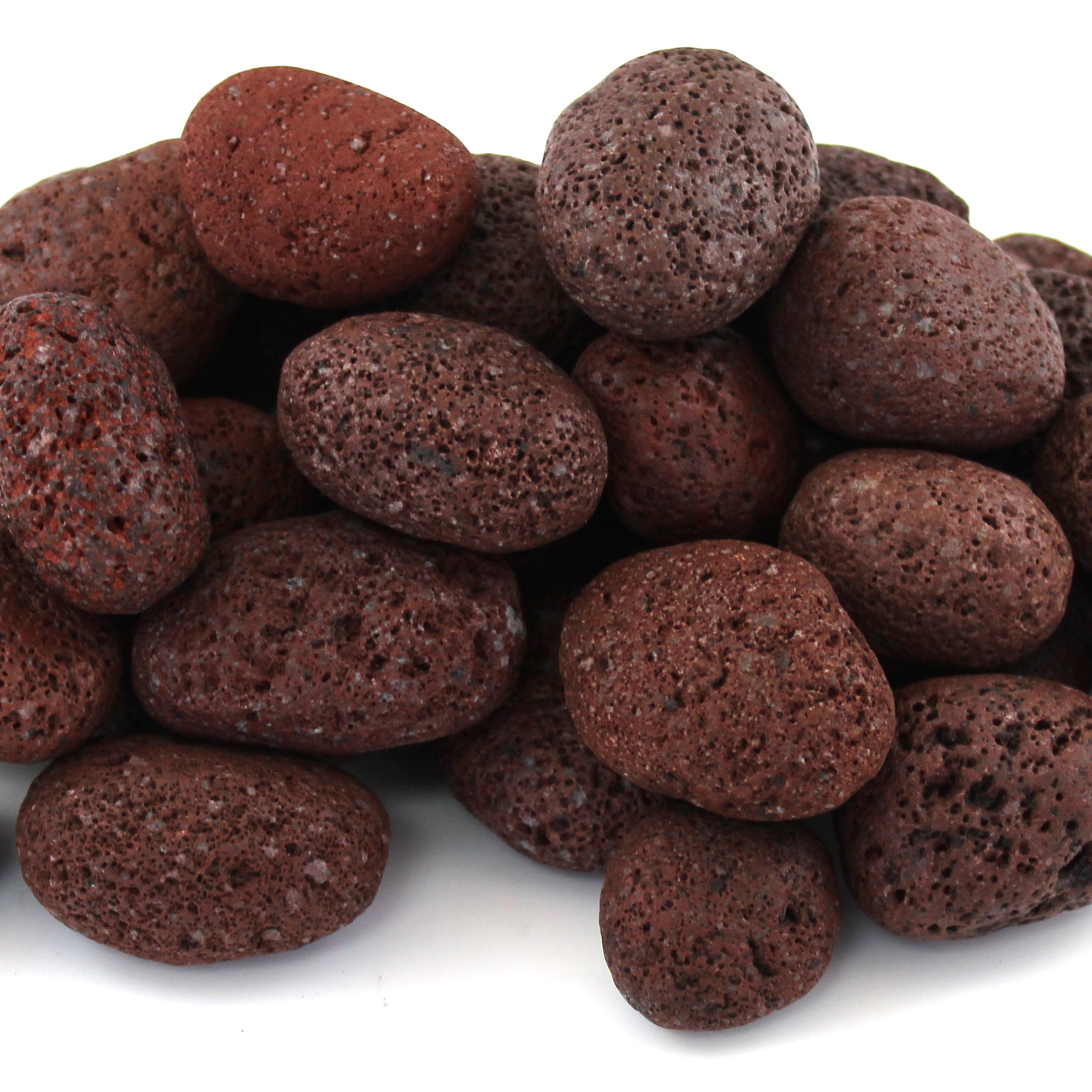 Red Lava Pebbles 1-2" 20LB