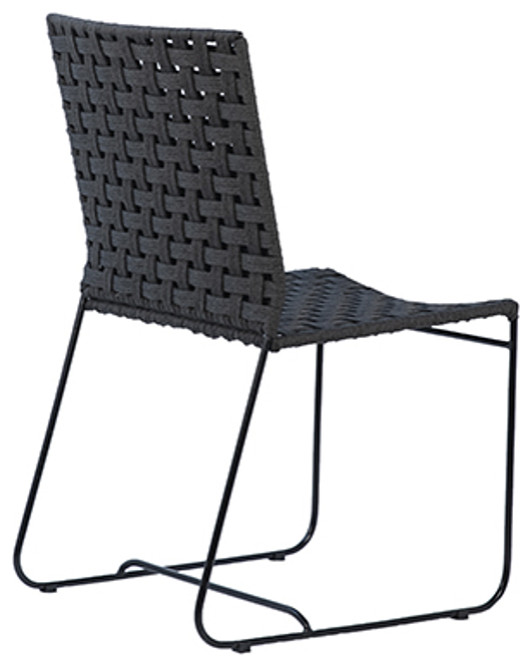 Fabian Outdoor Dining Chair   Beach Style   Outdoor Dining Chairs   by Marco Polo Imports  Houzz