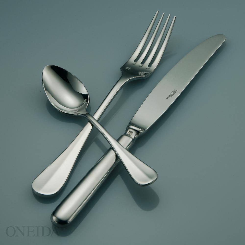 Oneida Scarlatti 1810 Stainless Steel Table Forks European Size (Set of 12) T018FDIF