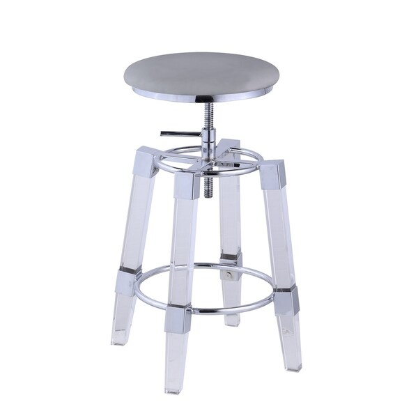 Somette 8304 Adjustable Stool with Acrylic Seat