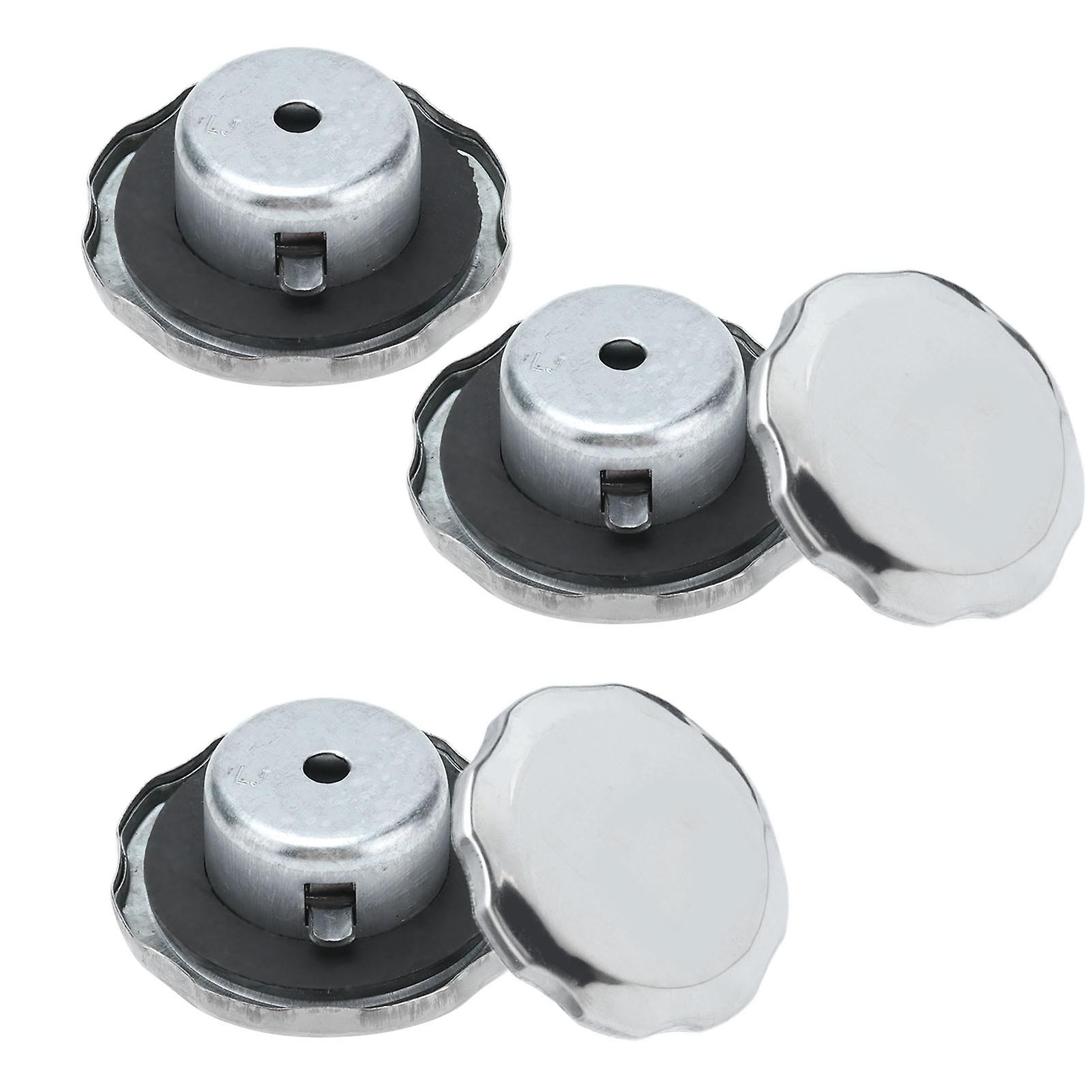 5pcs Gas Fuel Cap Aluminum Alloy Accessory Replacement Part For Generator 168f 170f 188f 190f