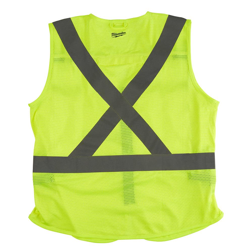 Milwaukee High Visibility Yellow Safety Vest S/M CSA