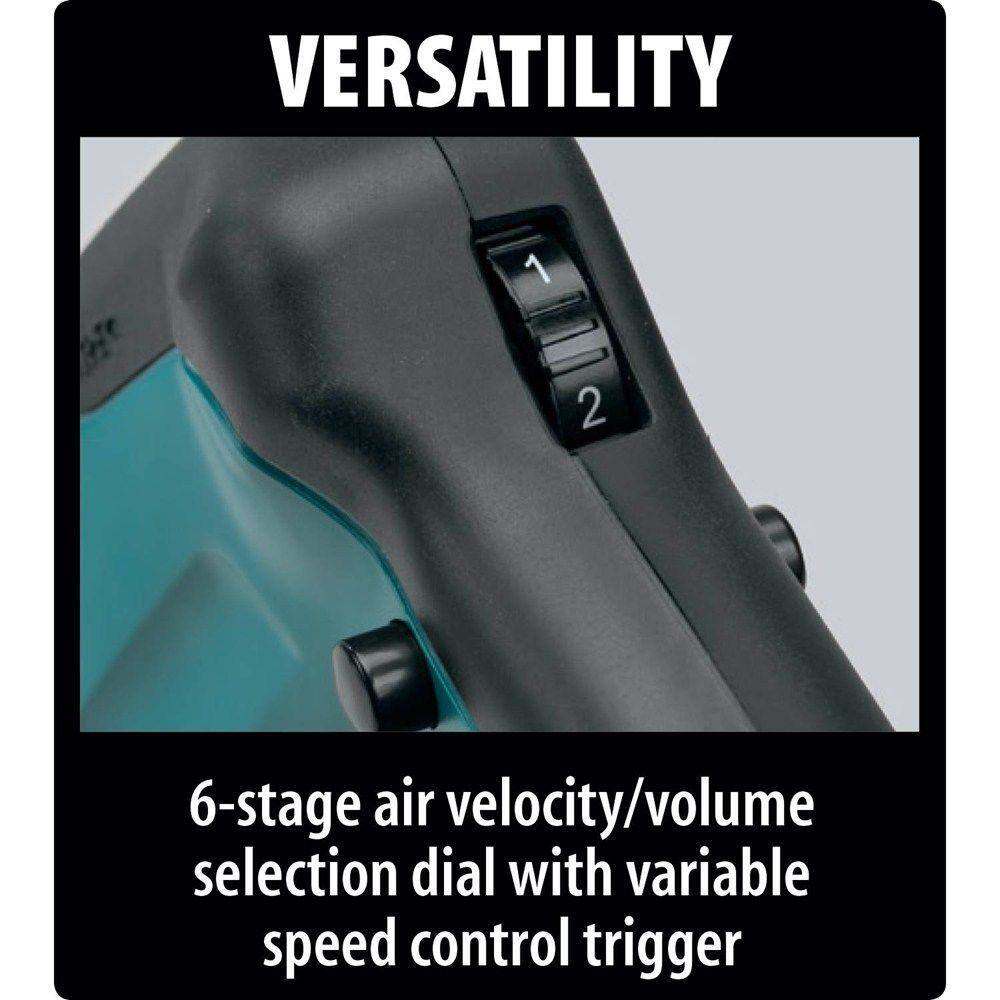 Makita 120 MPH 473 CFM 18-Volt X2 36-Volt LXT Brushless Leaf Blower with bonus 18-Volt LXT Battery Pack 5.0Ah (2-Pack) XBU02Z-BL1850B2