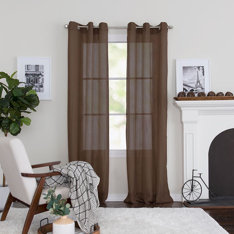 Miller Curtains Preston Grommet Top 1-Panel Window Curtain