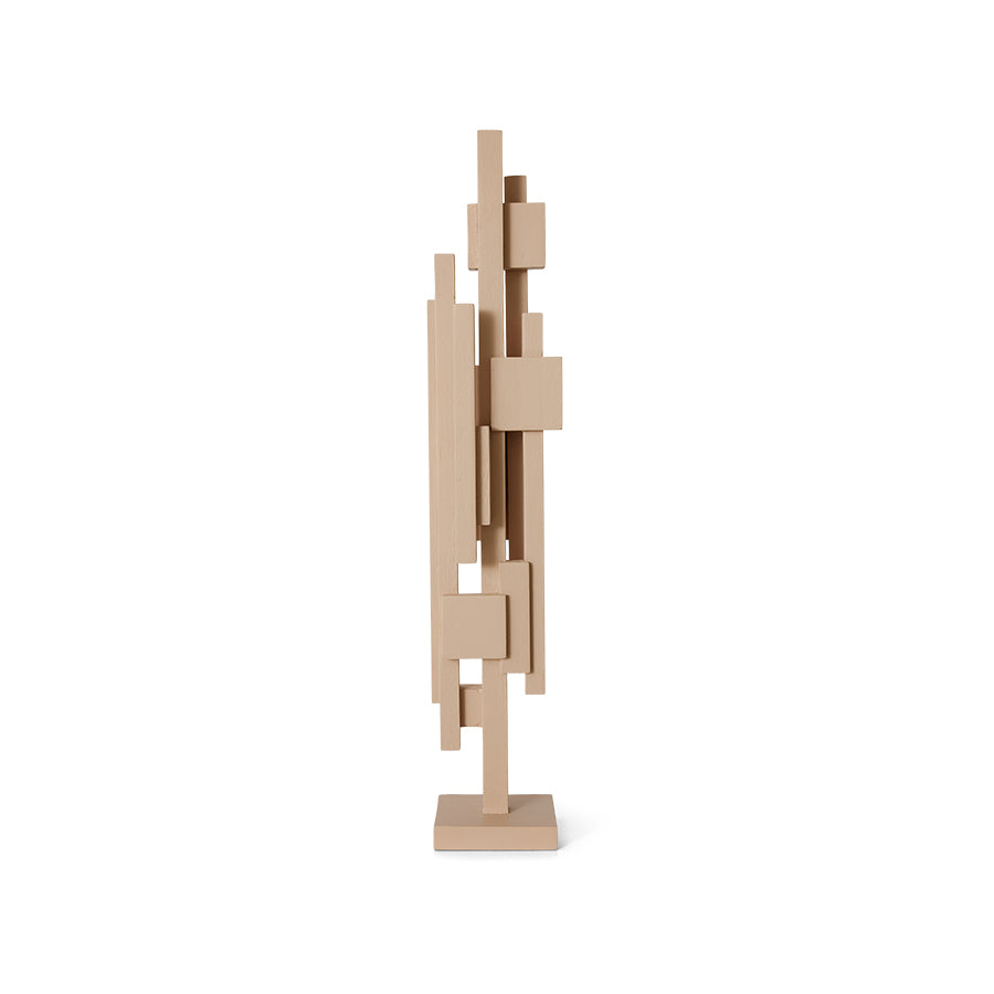 Skyline sculpture beige - M