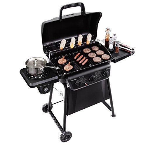 Classic 360 3-Burner Liquid Propane Gas Grill with Side Burner