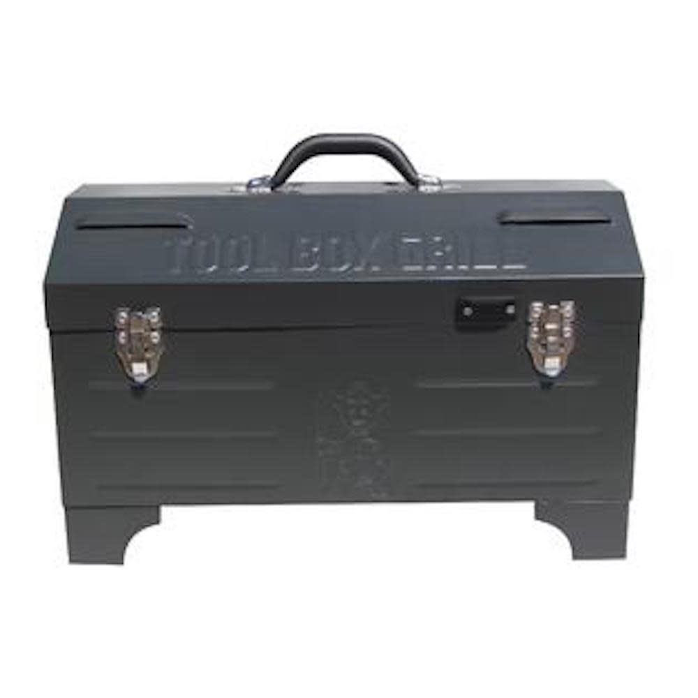 Keg-A-Que Charcoal Toolbox Portable Grill ;