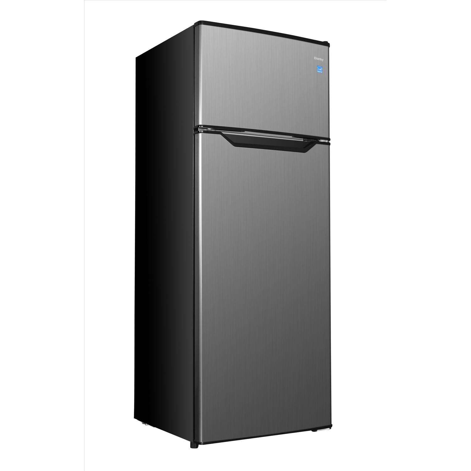 Danby 7.4 ft Silver Stainless Steel Refrigerator 145 W