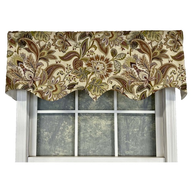 Rod Pocket Valance 50 quot X 17 quot Vintage By Rlf Home