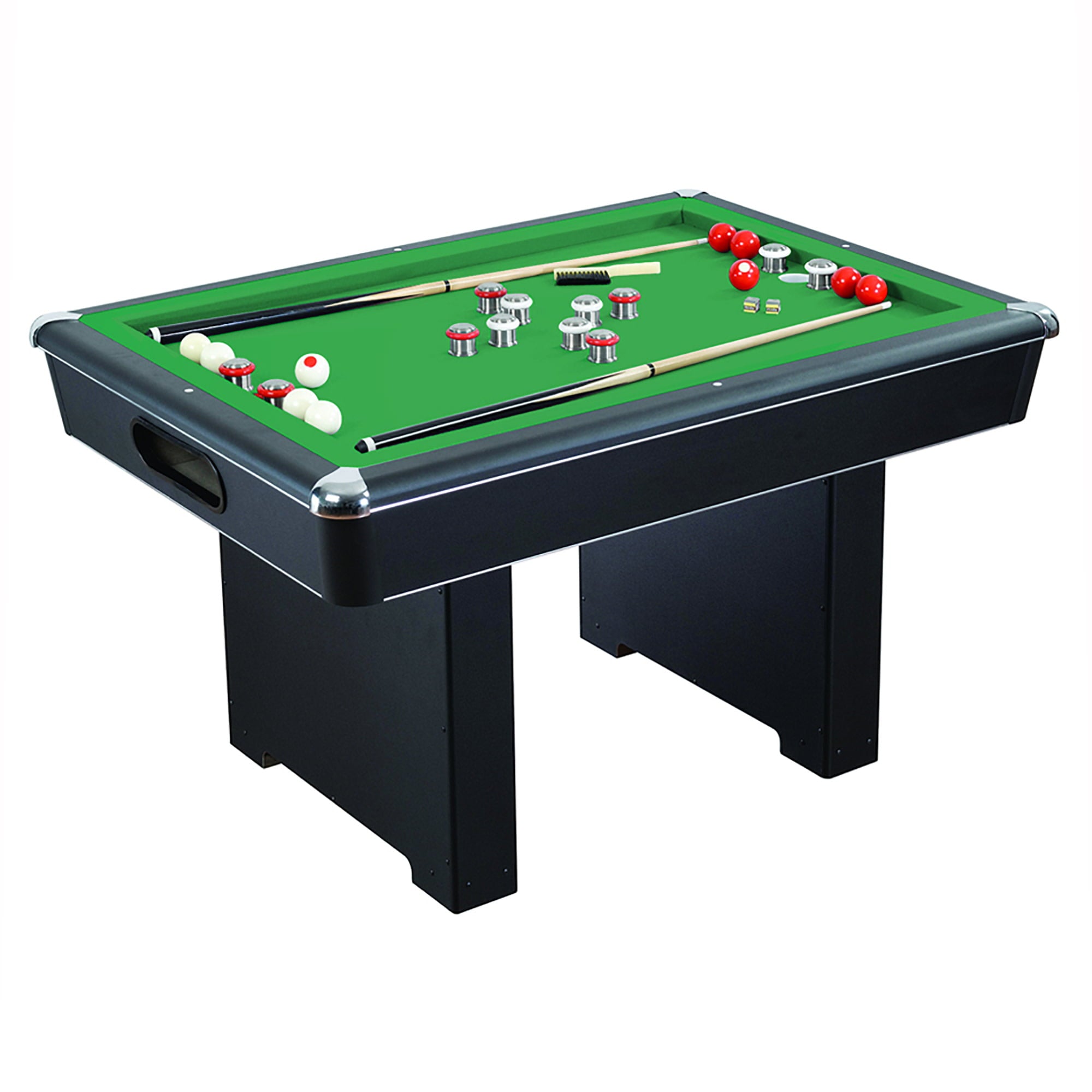 Hathaway Renegade Slate Bumper Billiard Pool Table, 54In., Green