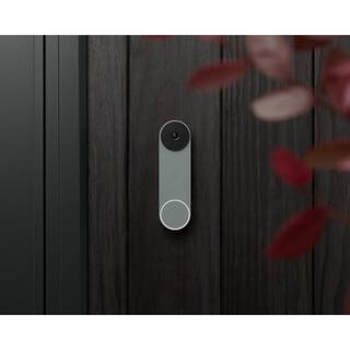 Google Nest Doorbell (Battery) - Smart Wi-Fi Video Doorbell Camera - Ivy GA02075-US