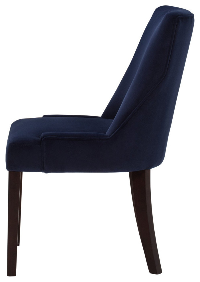 Bigham Dining Chair Jade Blue   Transitional   Dining Chairs   by AED Luxury Home Decor  Houzz